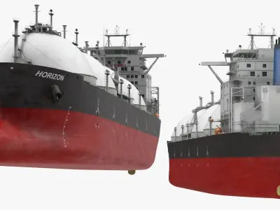  Gas Carrier Ship 