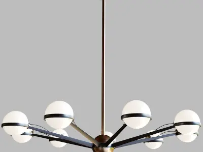 Ace F5306 chandelier 3D model