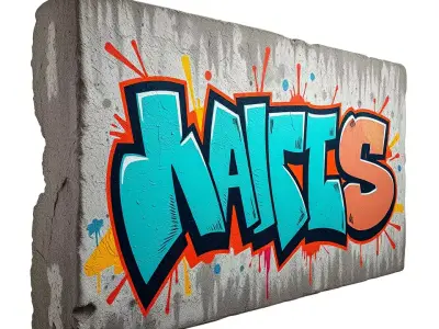 Vibrant Graffiti Wall model pack Texture purchase