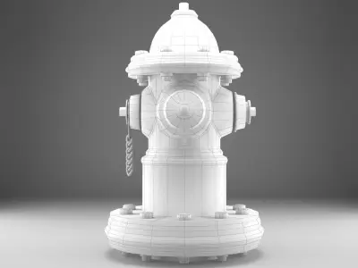 Fire Hydrant 3D model