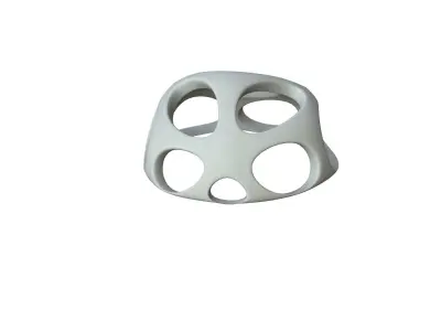 SciFi Cube Object No 55742 Low Poly Shape Low-poly 3D model