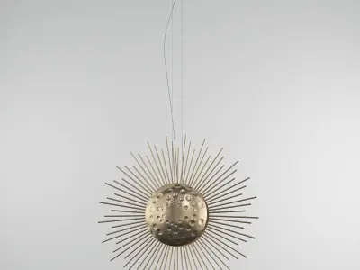 SUN chandelier 3D model