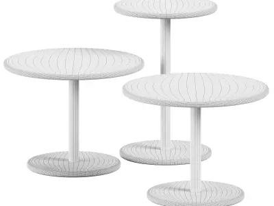 Common Coffee low table by Viccarbe 3D model
