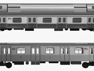  R160 New York City Subway Car 