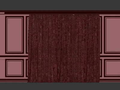 Curtain Set 61 3D model