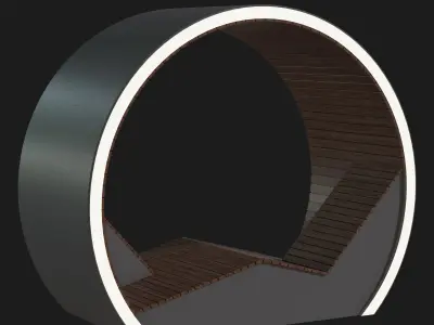 gazebo kaliforniia 3D model