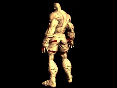 Street Fighter Sagat 3D model