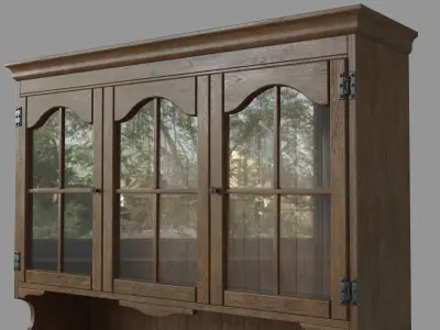 Vintage Buffet 3D model