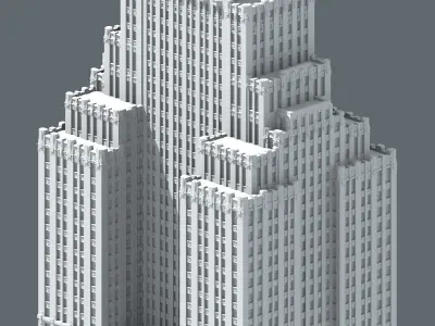 Historic St Louis Collection 3D print model