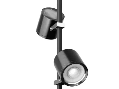 Street lamp 3d model Low-poly 3D model