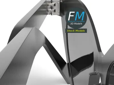 Sunglasses cat eye 3D model