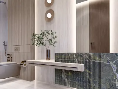 Sketchup bathroom design 3D model