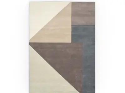 Arguto Floor Rug Low-poly 3D model