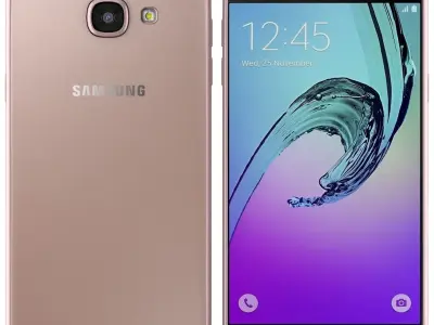 Samsung Galaxy A5 2016 Pink 3D model