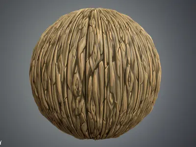 Stylized Wood Vol 33 - Hand Painted Texture Texture