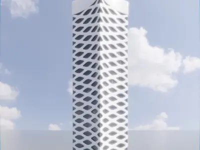 Parametric Building 1c13 3D model