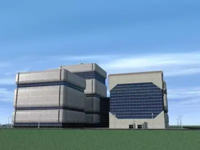SpiderWare City Block 3D model 4