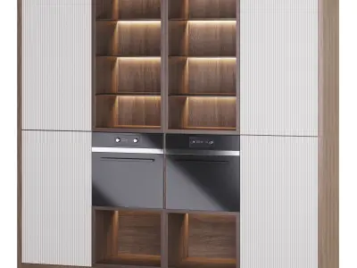 Modern kitchen 32 3D model