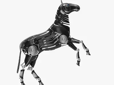 Robot Horse  3D model