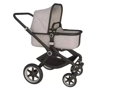 Baby Strollers Collection 3D model