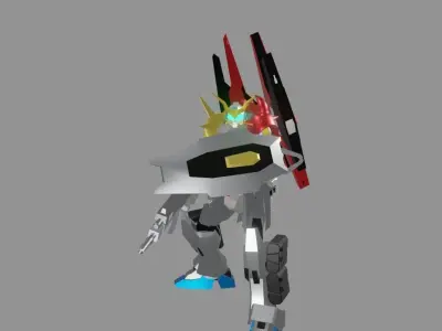 The Mecha Attacker 6 3D model