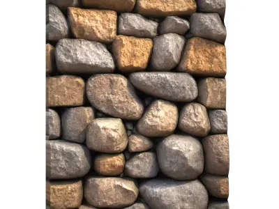 Heavy Duty Rock Wall Module 3D print model purchase