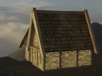 Breezehome Skyrim Free low-poly 3D model