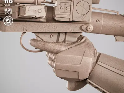 STAR WARS Luke Stormtrooper Sculpture 3D print model