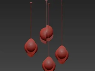 Lara Bohinc pendatn lamp 3D model