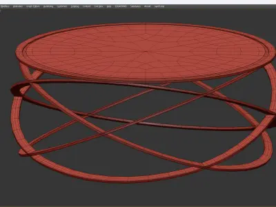 Orion Coffee Table Low-poly 3D model