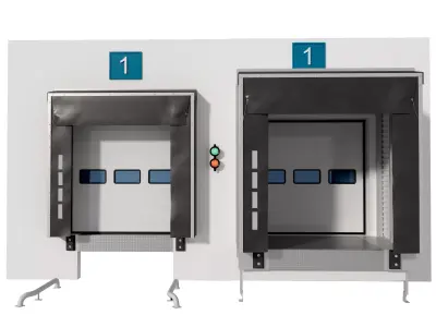 Loading Dock Door  3D model 3D model