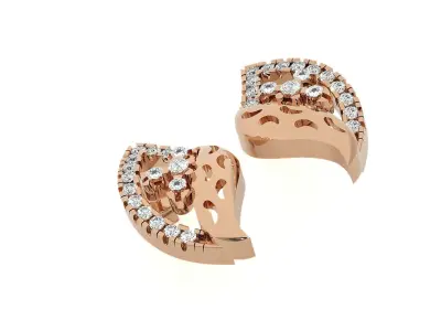 Light wt Pendant Earrings Set 3dm stl obj mtl gltf glb renders  3D print model