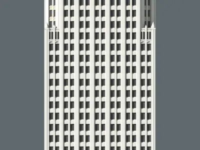 Oak Tower 3D print model