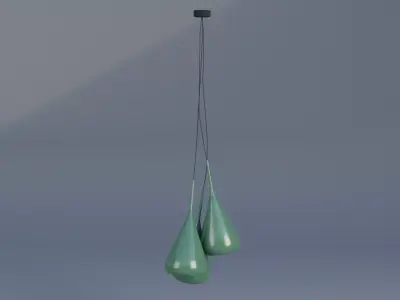 droplight Low-poly 3D model