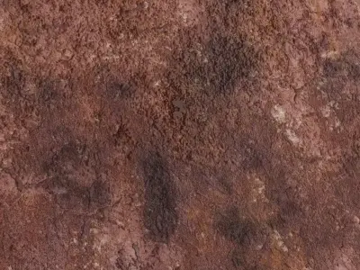 Full Rusty Metal PBR Seamless Texture