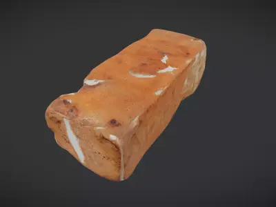 Brick 3 Low-poly 3D model