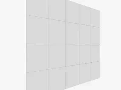 3D panels Karlstad 3D model