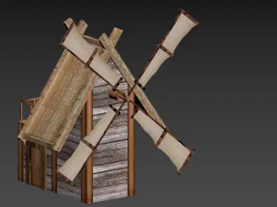 Vikings Village pack Low-poly 3D model