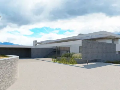 CY House Low-poly 3D model