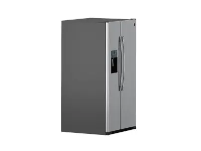 GE Side By Side Refrigerator PZS22MSKSS 3D model