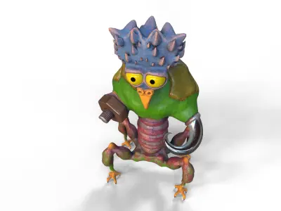 Monster Low-poly 3D model