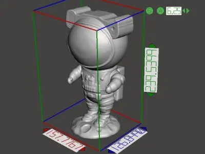 Spaceman  3D print model