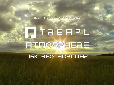 B02- HDRI SKIES TREAPL ATMOSPHERE - 360 SKIES Texture