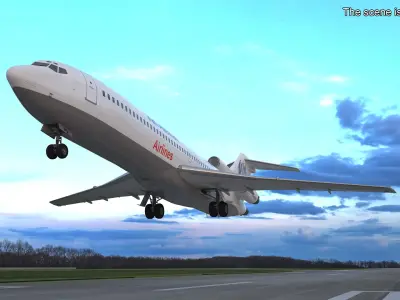  Boeing 727 Iran Aseman Airlines 