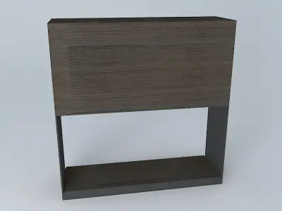 Raised Tansu 3D model