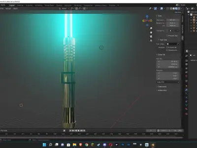 Star Wars Lightsaber 3D model