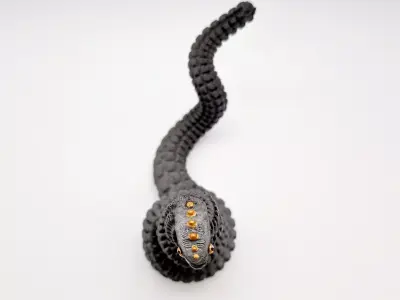 Articulated Serpent STL 3D print model