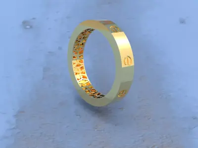 love ring Free 3D print model