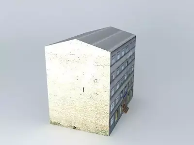 Riga Brivibas street Free 3D model