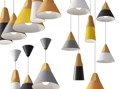 Miniforms Slope Pendant Light 3D model
